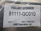 ARB Alloy Bull Bar Fog Light Extensions Pair New Part