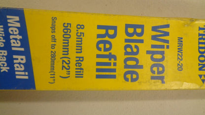 Triton MRW22-20 Wiper Refill Metal rail Wide back 520mm-22Inch New Part