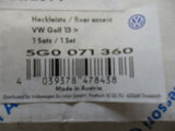 VW Golf MK7 Genuine Rear Chrome Accent Strip New Part