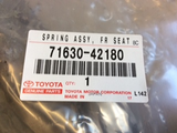 Toyota RAV4 Genuine Drivers Seat Spring Assy Electric Lumber/Tilt New Part