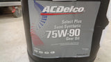 ACDelco Genuine 75W-90 Select Plus Semi Synthetic Gear Oil