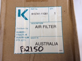 Kubota B9200 Genuine Air Filter Element Flanged New Part