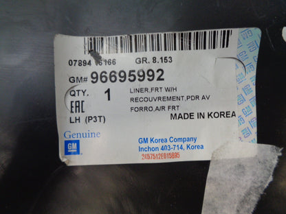 Holden Barina Genuine Left Hand Front Front Plash Guard New Part