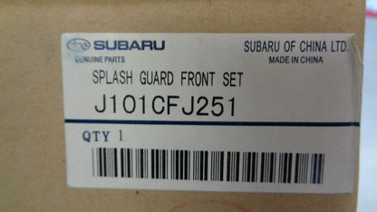 Subaru XV Genuine Splash Guards Front Set New Part