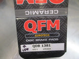 QFM Eurotech Ceramic Front Brake Pad Set Suits Volvo S40-V40- Mitsubishi Colt New Part