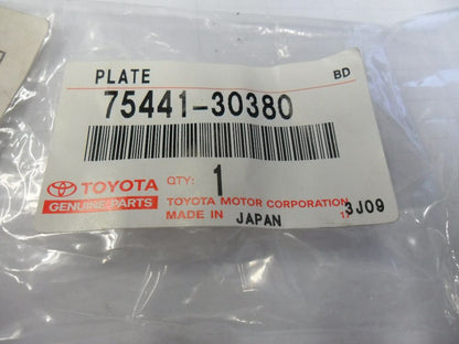 Lexus IS and GS Genuine Boot Badge New Part