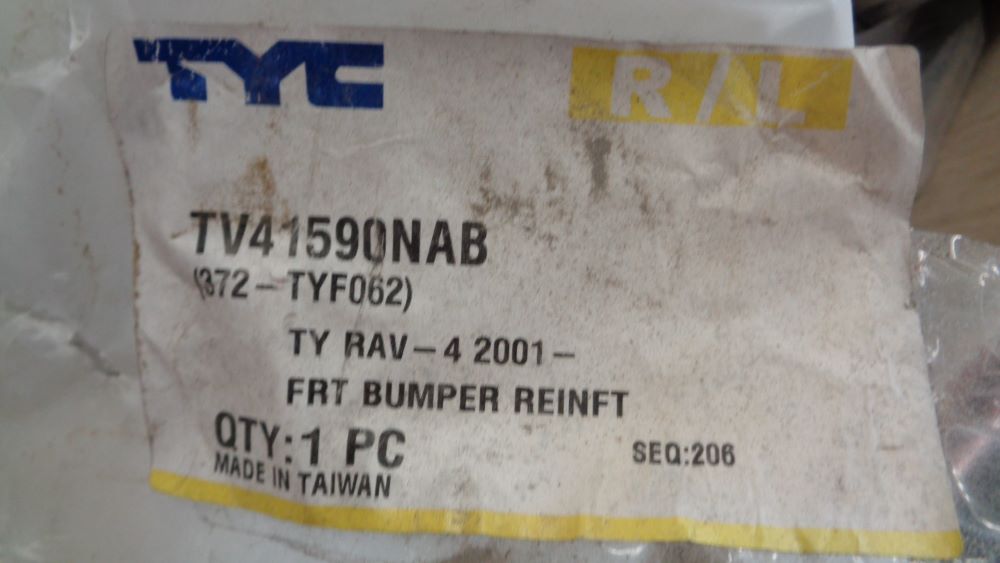 Toyota RAV4 Genuine Front Bumper Reinforcement New Part