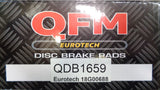 QFM Eurotech Rear Brake Pads Suitable For Volvo XC90 New Part