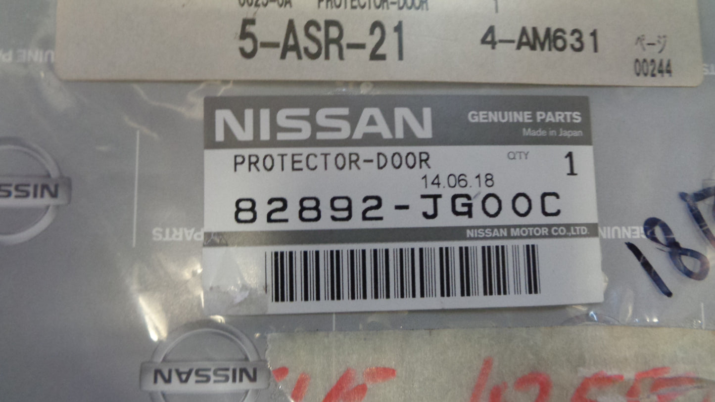 Nissan X-Trail Genuine RHS Rear Door Protector Sticker New Part