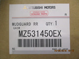 Mitsubishi Outlander Genuine Right Hand Rear Mud Flap ONLY New Part