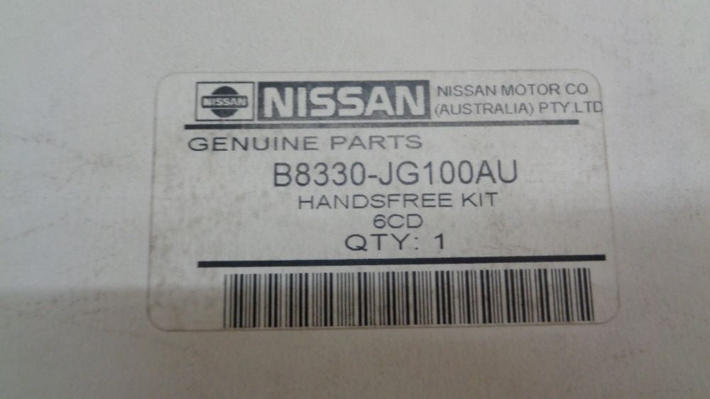 Nissan Xtrail T31 Genuine Handsfree Kit plug & play New part