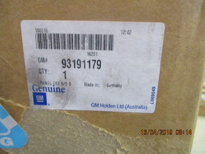 Holden Astra AH Genuine Left Hand Front Door Skin New Part