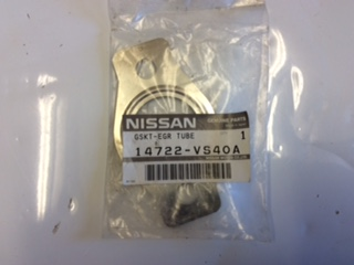 Nissan Patrol ZD30CR Genuine EGR pipe gasket new part