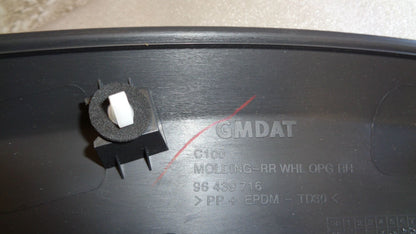 Holden Captiva Genuine right hand rear flare new part