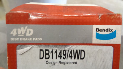 Bendix Front Brake Pads Suitable For Toyota Hilux/Landcruiser New Part