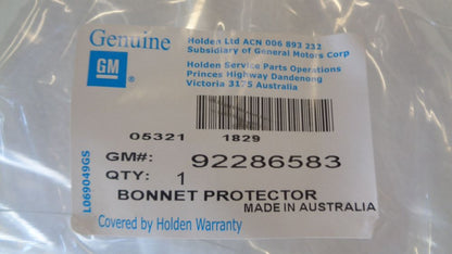 Holden Astra BL Sedan Genuine Clear Bonnet Protector New Part