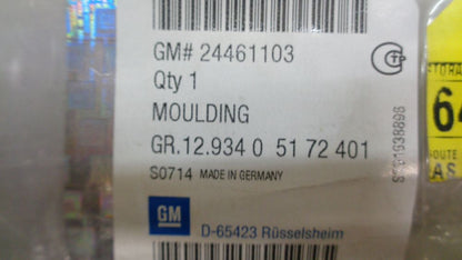 Holden Astra AH Genuine Rear Left Hand Door Side Center Moulding New Part