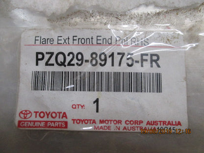 Toyota Hilux SR5 Genuine Drivers Front Flare Ext End New Part