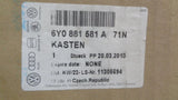 VW Amarok Genuine stowage box Anthracite new part