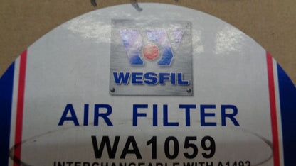 Wesfil Air Filter Element Suitable For Ford V8