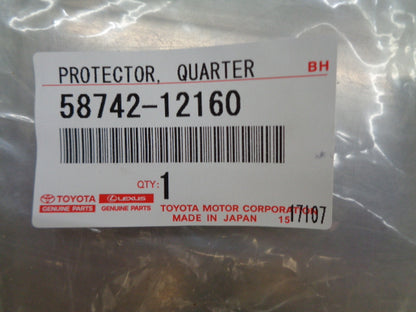 Toyota Corolla Genuine Left Hand Front Quarter Panel Protector New Part