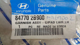 Hyundai Santa Fe Genuine C/Pad Garnish Assy New Part