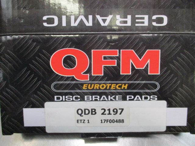 QFM Eurotech Ceramic Rear Brake Pad Set Suits BMW 5-7-X5-X6 Series New Part