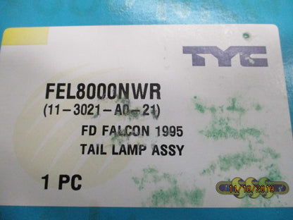 SSS Right Hand Rear Tail Light Suits Ford EF-EL Sedan-Wagon New Part.