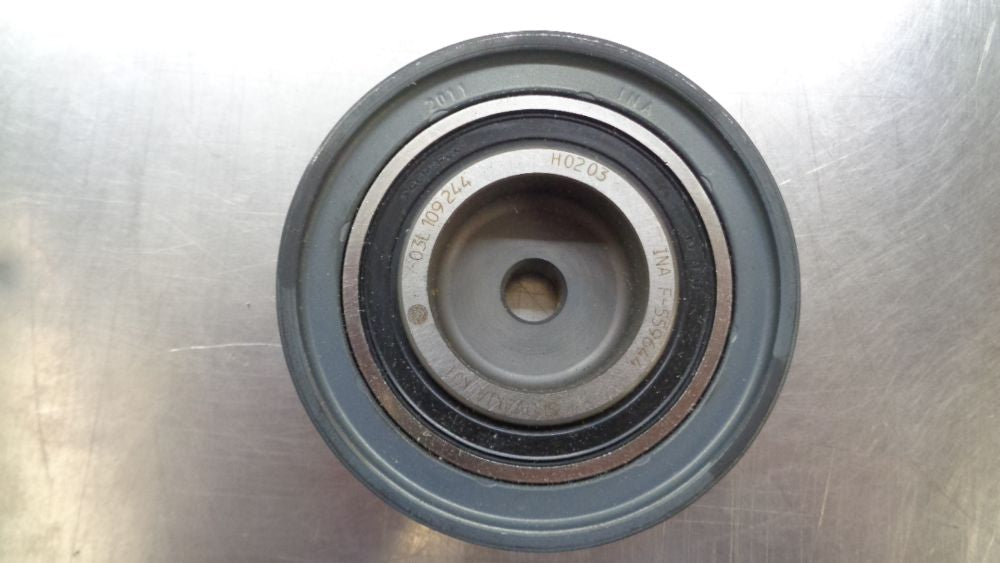 VW Passat Genuine Timing Belt Tension Roller Large New Part