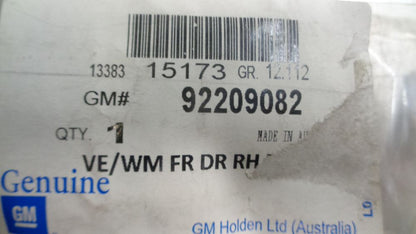 Holden Commodore VE/WM Statesman Genuine Front Right Hand Outer Moulding New Part