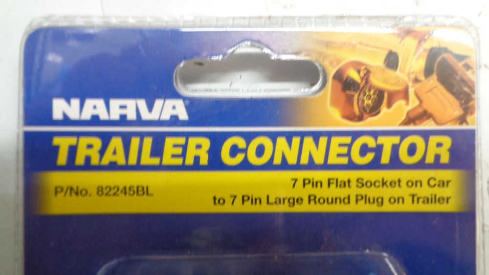 Narva Connection 7 pin flat car To 7pin large round New Part