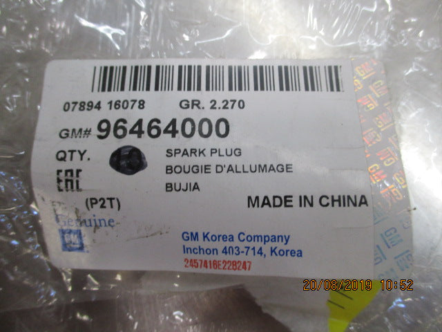 Holden Barina MJ-Spark CD-CDX Genuine Spark Plug Set New Part