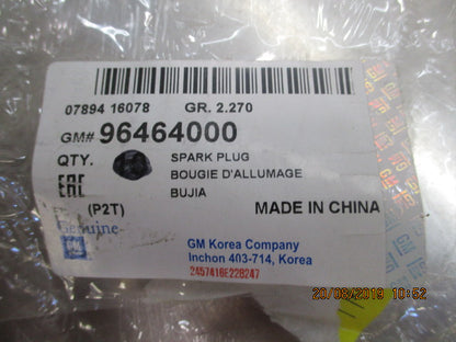 Holden Barina MJ-Spark CD-CDX Genuine Spark Plug Set New Part