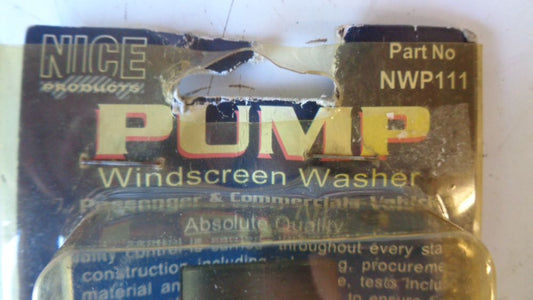 Nice Windscreen Washer Pump Suit Passenger & Commercial Vehicles New Part