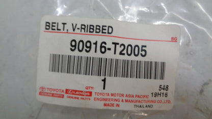 Toyota Hilux Genuine Fan & Alternator belt V-ribbed new part