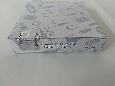 SSangyong Genuine Glow Plug 5PC Set Various Models New Part