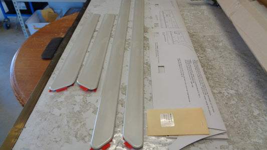 Subaru Forester Wagon Genuine side moulding kit satin white pearl