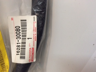 Toyota Hilux Genuine water bypass hose No 4 new part