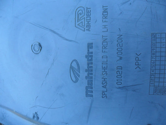 Mahindra XUV500 Genuine Left Hand Front  Splash Shield New Part