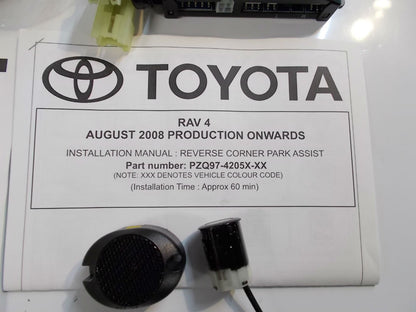 Toyota Rav4 Genuine Rear Corner Park Assistance Kit New Part