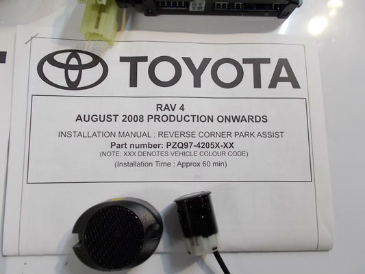 Toyota Rav4 Genuine Rear Corner Park Assistance Kit New Part