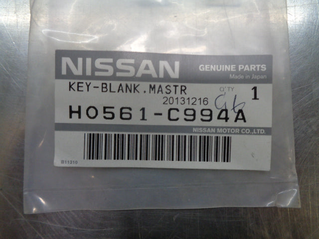 Nissan T31 X Trail Genuine Master Key Blank New Part