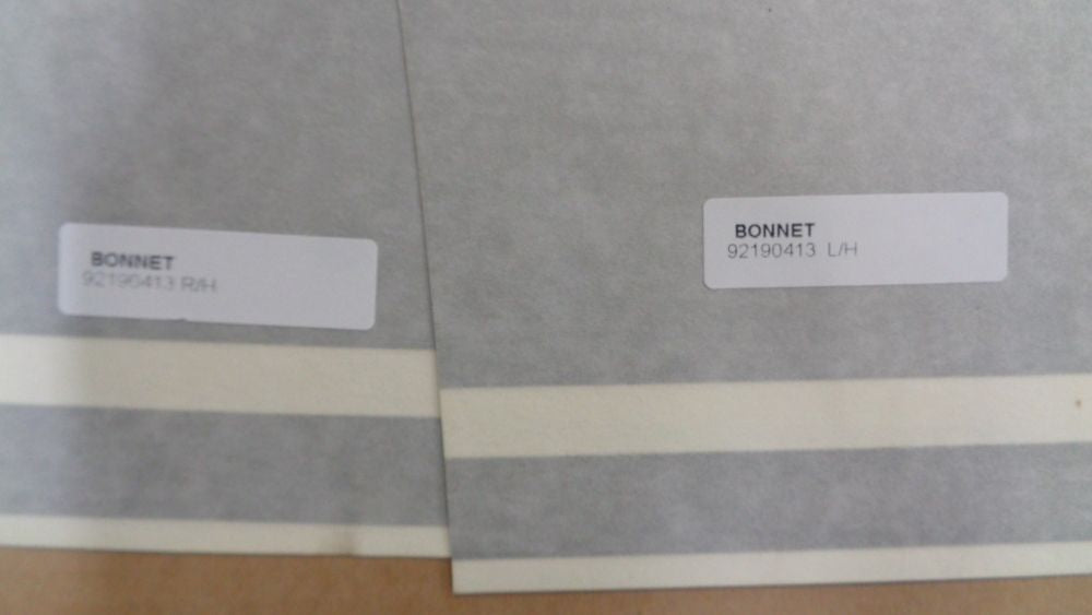 Holden VE Commodore Genuine Body Stripe Decal Silver Full Kit New Part