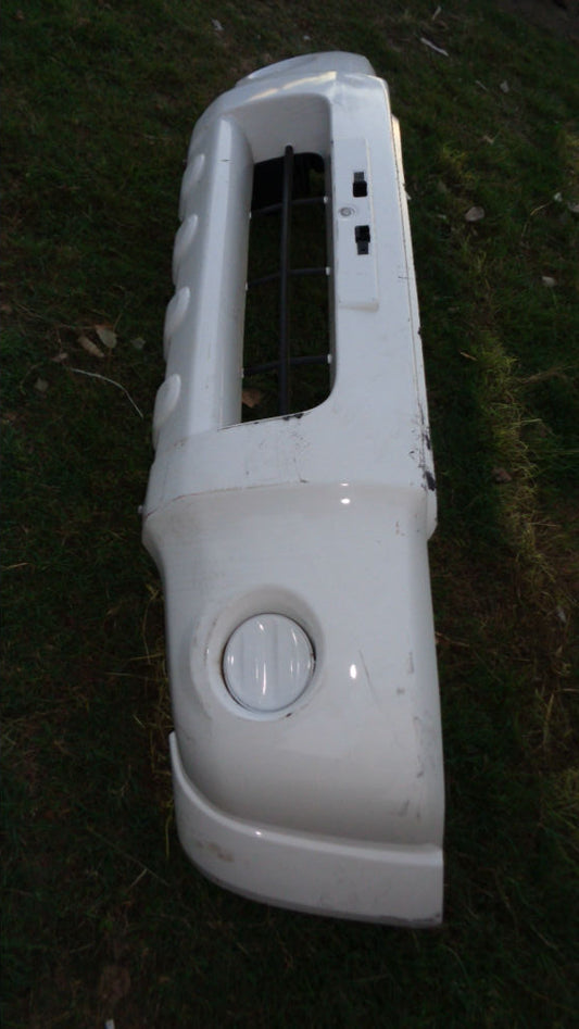 Nissan Navara D22 Genuine Front Bar Cover Needs A Paint With Reinforcement Used Part  VGC