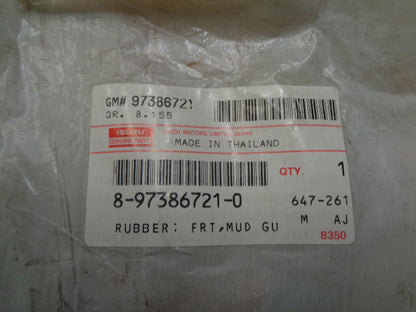 Holden RA Rodeo RC Colorado Right Hand Front Mud Flap NON Flare New Part