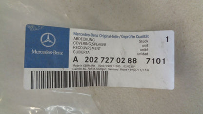 Mercedes-Benz Genuine Drivers Front Speaker Cover New Part