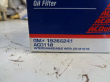 Acdelco Oil Filter Suitable For Holden Barina/Spark New Part