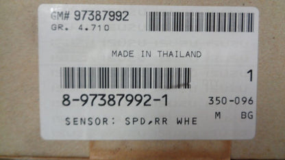 Isuzu D-Max Genuine Rear Left & Right Speed Sensor Assy New Part