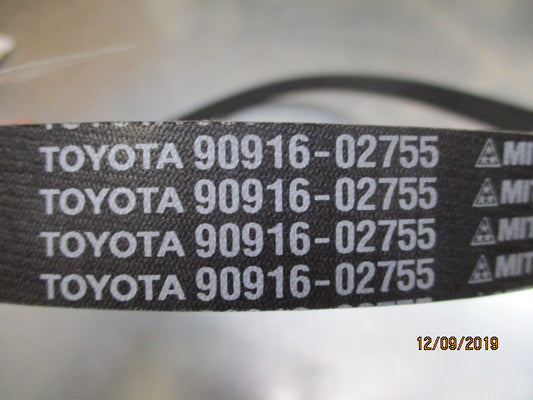 Toyota Corolla Genuine Belt V-Ribbed New Part