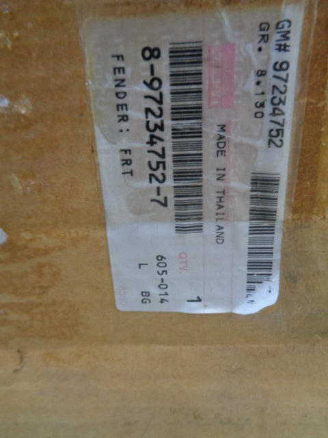Isuzu D-Max Genuine Right Hand Front Guard New Part